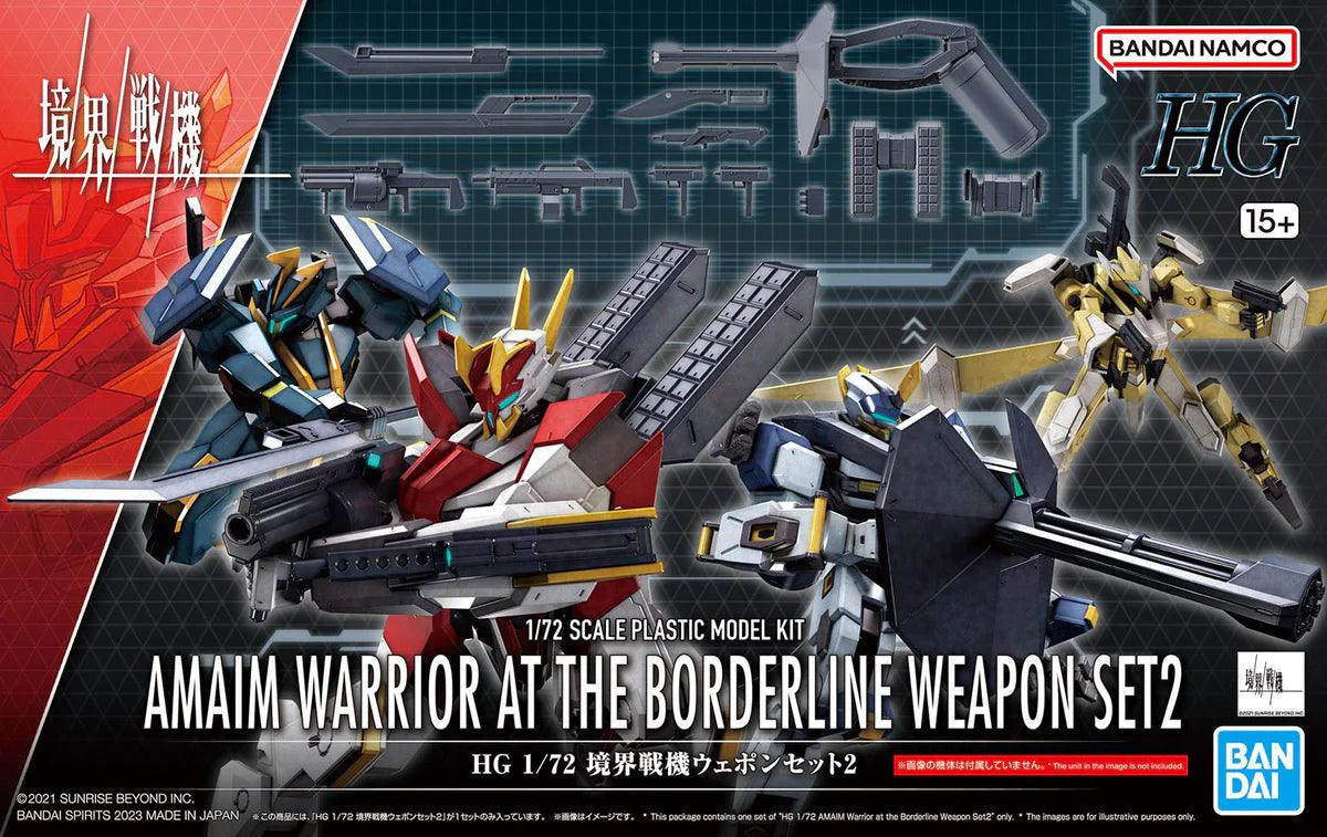 HG 1/72 AMAIM Warrior at the Borderline Weapon Set 2 - Trinity Hobby