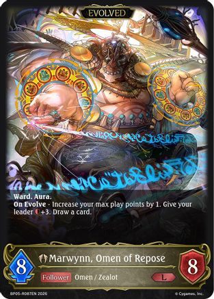 Marwynn, Omen of Repose (Evolved) (BP05-R087EN) - BP19 Eightfold Retribution