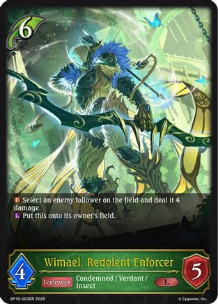 Wimael, Redolent Enforcer (BP19-003EN) - BP19 Eightfold Retribution