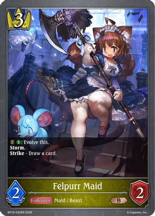 Felpurr Maid (BP19-032EN) - BP19 Eightfold Retribution