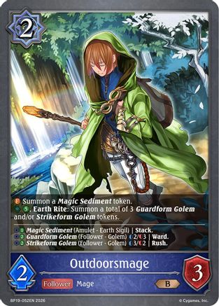 Outdoorsmage (BP19-052EN) - BP19 Eightfold Retribution