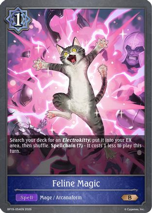 Feline Magic (BP19-054EN) - BP19 Eightfold Retribution