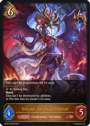 Drazael, Ravening Enforcer (BP19-057EN) - BP19 Eightfold Retribution