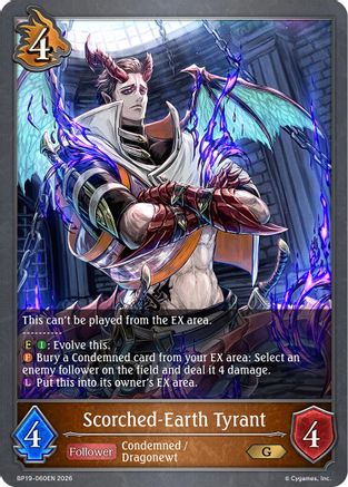 Scorched-Earth Tyrant (BP19-060EN) - BP19 Eightfold Retribution