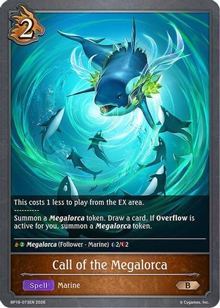 Call of the Megalorca (BP19-073EN) - BP19 Eightfold Retribution