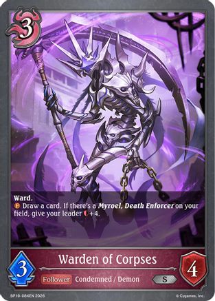 Warden of Corpses (BP19-084EN) - BP19 Eightfold Retribution