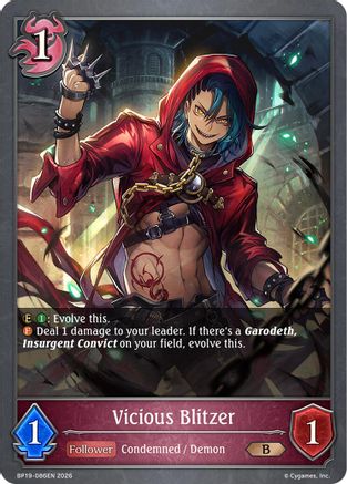 Vicious Blitzer (BP19-086EN) - BP19 Eightfold Retribution