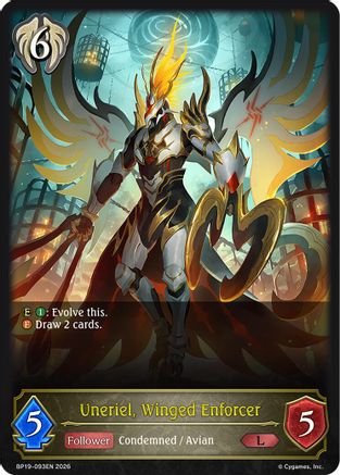 Uneriel, Winged Enforcer (BP19-093EN) - BP19 Eightfold Retribution