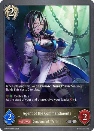 Agent of the Commandments (BP19-100EN) - BP19 Eightfold Retribution