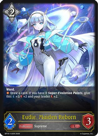 Eudie, Maiden Reborn (BP19-112EN) - BP19 Eightfold Retribution