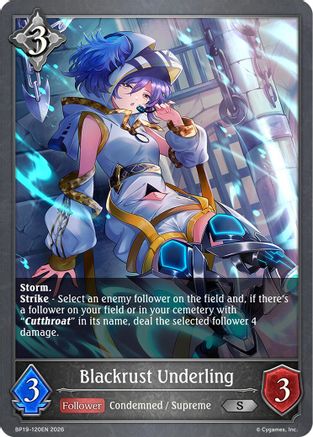 Blackrust Underling (BP19-120EN) - BP19 Eightfold Retribution