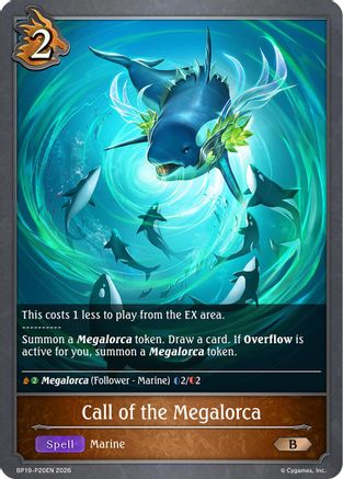 Call of the Megalorca - P20EN (Foil) (BP19-P20EN) - BP19 Eightfold Retribution