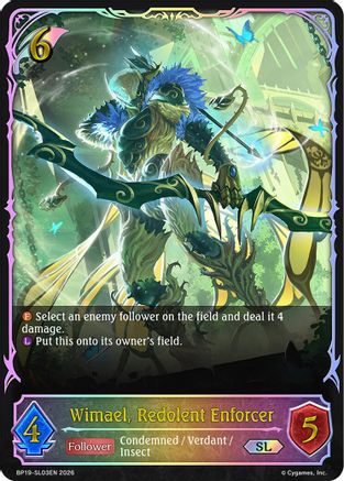 Wimael, Redolent Enforcer (SL) (BP19-SL03EN) - BP19 Eightfold Retribution