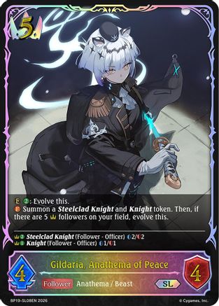 Gildaria, Anathema of Peace (SL) (BP19-SL08EN) - BP19 Eightfold Retribution