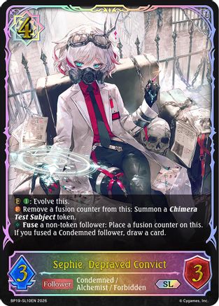 Sephie, Depraved Convict (SL) (BP19-SL10EN) - BP19 Eightfold Retribution