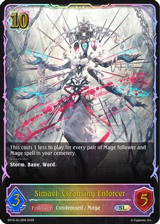 Simael, Cleansing Enforcer (SL) (BP19-SL12EN) - BP19 Eightfold Retribution