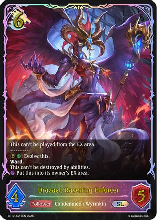 Drazael, Ravening Enforcer (SL) (BP19-SL15EN) - BP19 Eightfold Retribution