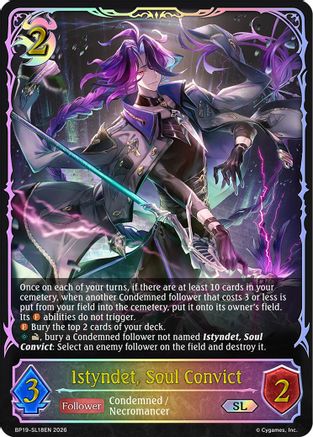 Istyndet, Soul Convict (SL) (BP19-SL18EN) - BP19 Eightfold Retribution
