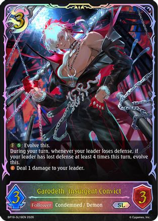 Garodeth, Insurgent Convict (SL) (BP19-SL19EN) - BP19 Eightfold Retribution