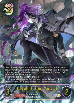 Istyndet, Soul Convict (U) - U05EN (Foil) (BP19-U05EN) - BP19 Eightfold Retribution