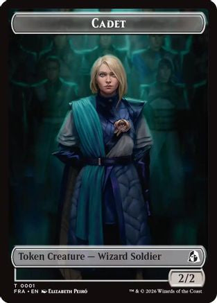 Cadet // Jace Double-Sided Token  (FRA-1 // 5) - [Reality Fracture]