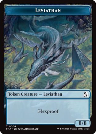 Leviathan // Beast Double-Sided Token  (FRA-6 // 8) - [Reality Fracture]