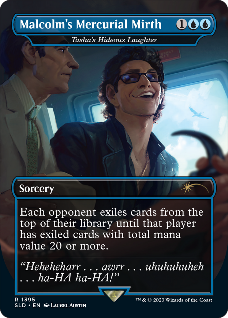 Malcolm's Mercurial Mirth - Tasha's Hideous Laughter [Secret Lair Drop Series] - Trinity Hobby