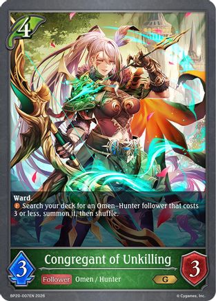 Congregant of Unkilling (BP20-007EN) - BP20 Omens and Heirs