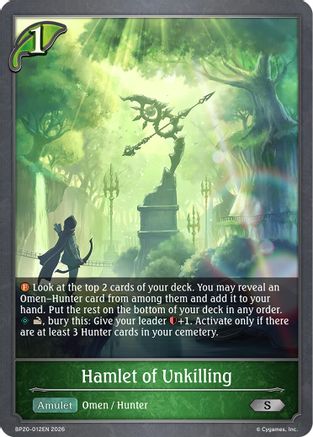 Hamlet of Unkilling (BP20-012EN) - BP20 Omens and Heirs