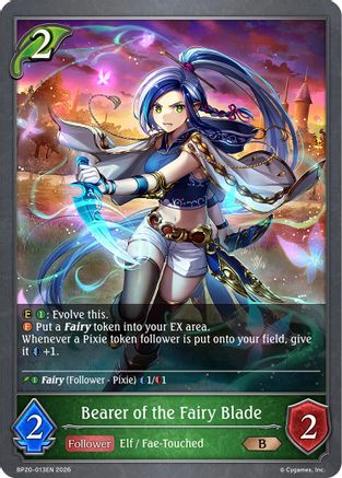 Bearer of the Fairy Blade (BP20-013EN) - BP20 Omens and Heirs