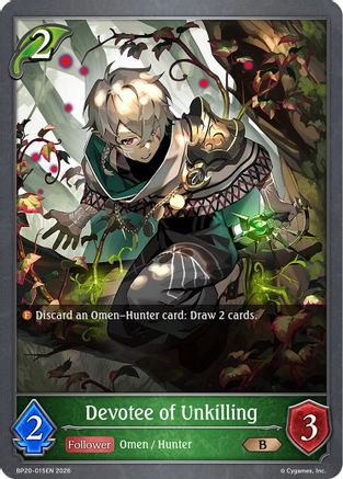 Devotee of Unkilling (BP20-015EN) - BP20 Omens and Heirs