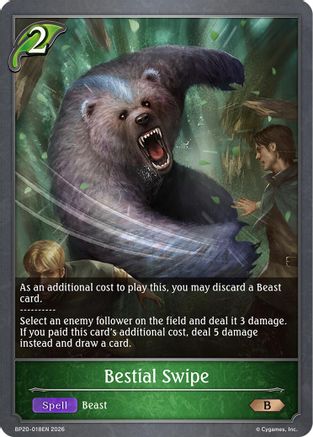 Bestial Swipe (BP20-018EN) - BP20 Omens and Heirs