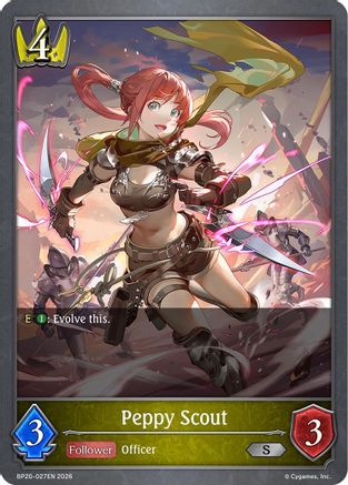 Peppy Scout (BP20-027EN) - BP20 Omens and Heirs