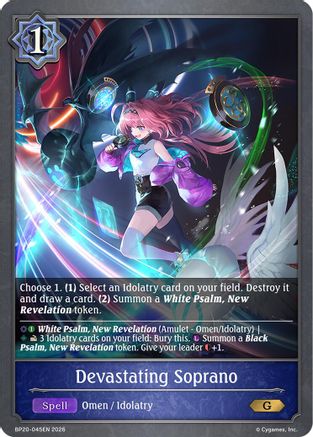Devastating Soprano (BP20-045EN) - BP20 Omens and Heirs