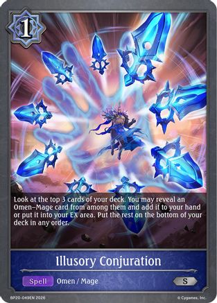 Illusory Conjuration (BP20-049EN) - BP20 Omens and Heirs