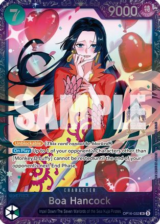 Boa Hancock (Treasure Cup August 2026) (OP16-032) - [One Piece Promotion Cards] Foil