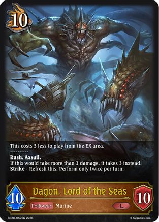 Dagon, Lord of the Seas (BP20-059EN) - BP20 Omens and Heirs