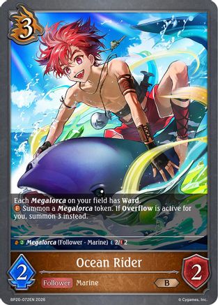Ocean Rider (BP20-072EN) - BP20 Omens and Heirs
