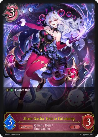 Sham-Nacha, Heir to Entwining (BP20-076EN) - BP20 Omens and Heirs
