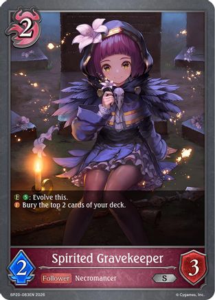 Spirited Gravekeeper (BP20-083EN) - BP20 Omens and Heirs