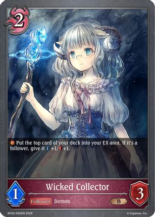 Wicked Collector (BP20-090EN) - BP20 Omens and Heirs