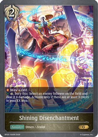 Shining Disenchantment (BP20-100EN) - BP20 Omens and Heirs