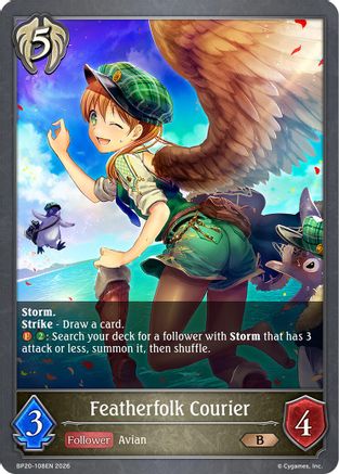 Featherfolk Courier (BP20-108EN) - BP20 Omens and Heirs