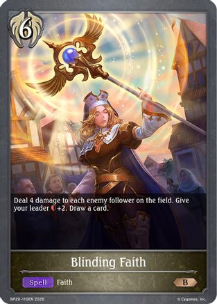 Blinding Faith (BP20-110EN) - BP20 Omens and Heirs