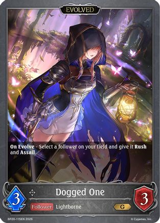 Dogged One (Evolved) (BP20-115EN) - BP20 Omens and Heirs