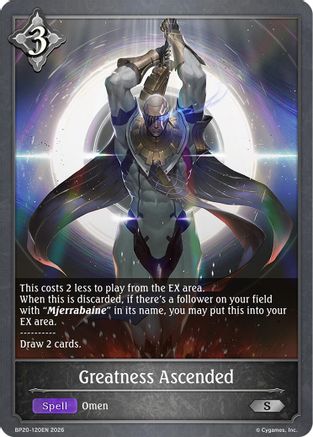 Greatness Ascended (BP20-120EN) - BP20 Omens and Heirs