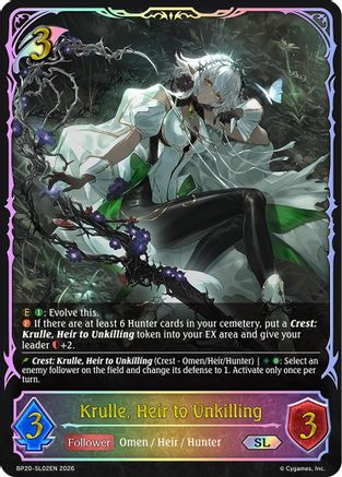 Krulle, Heir to Unkilling (SL) (BP20-SL02EN) - BP20 Omens and Heirs