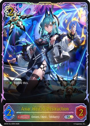 Axia, Heir to Destruction (SL) (BP20-SL12EN) - BP20 Omens and Heirs