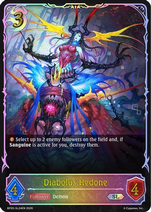 Diabolus Hedone (SL) (BP20-SL24EN) - BP20 Omens and Heirs