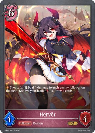 Hervor - P41EN (Foil) (BP20-P41EN) - BP20 Omens and Heirs